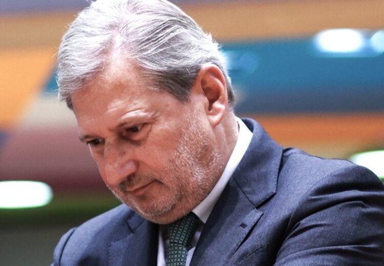 Ο πρώην επίτροπος Προϋπολογισμού, Γιοχάνες Χαν.