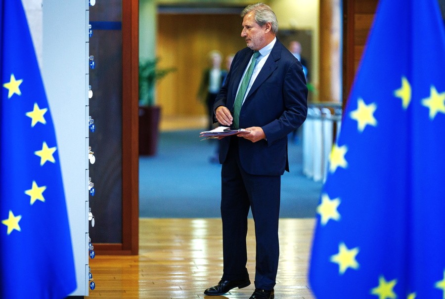 Ο πρώην επίτροπος Προϋπολογισμού, Γιοχάνες Χαν.