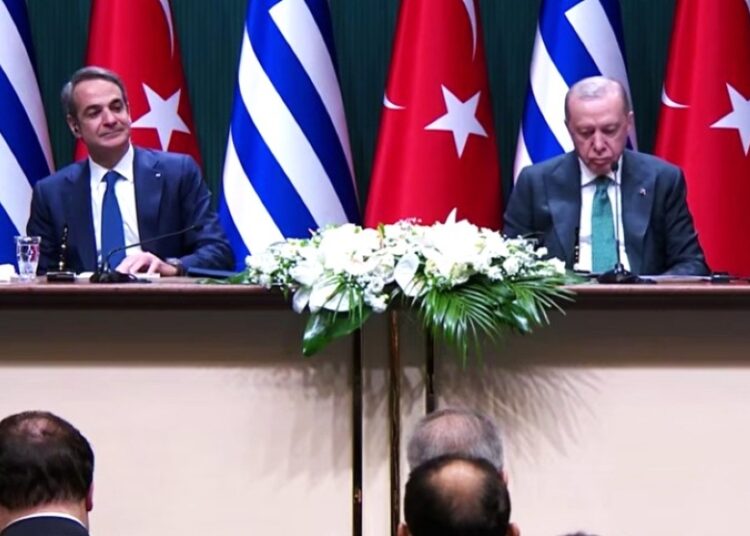 Live οι κοινές δηλώσεις Μητσοτάκη-Ερντογάν