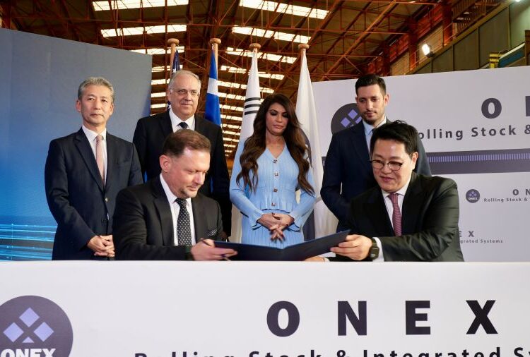 Από τα ναυπηγεία στα τρένα: Ο ONEX στήνει βιομηχανία τροχαίου υλικού με κορεατική τεχνογνωσία