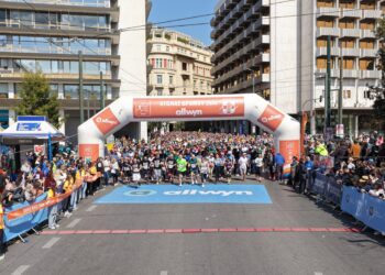 Allwyn: Όλη η πόλη μια γιορτή με περισσότερες από 30.000 συμμετοχές στον Ημιμαραθώνιο της Αθήνας (vid)