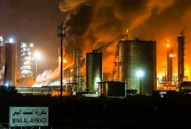 Κουβέιτ: Επίθεση με drones στο διυλιστήριο Μίνα Αλ Αχμάντι – Υπό έλεγχο οι πυρκαγιές