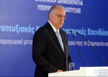 Τ. Θεοδωρικάκος: 910 επενδύσεις, 2,5 δισ. € και 15.000 νέες θέσεις εργασίας στον παραγωγικό μετασχηματισμό