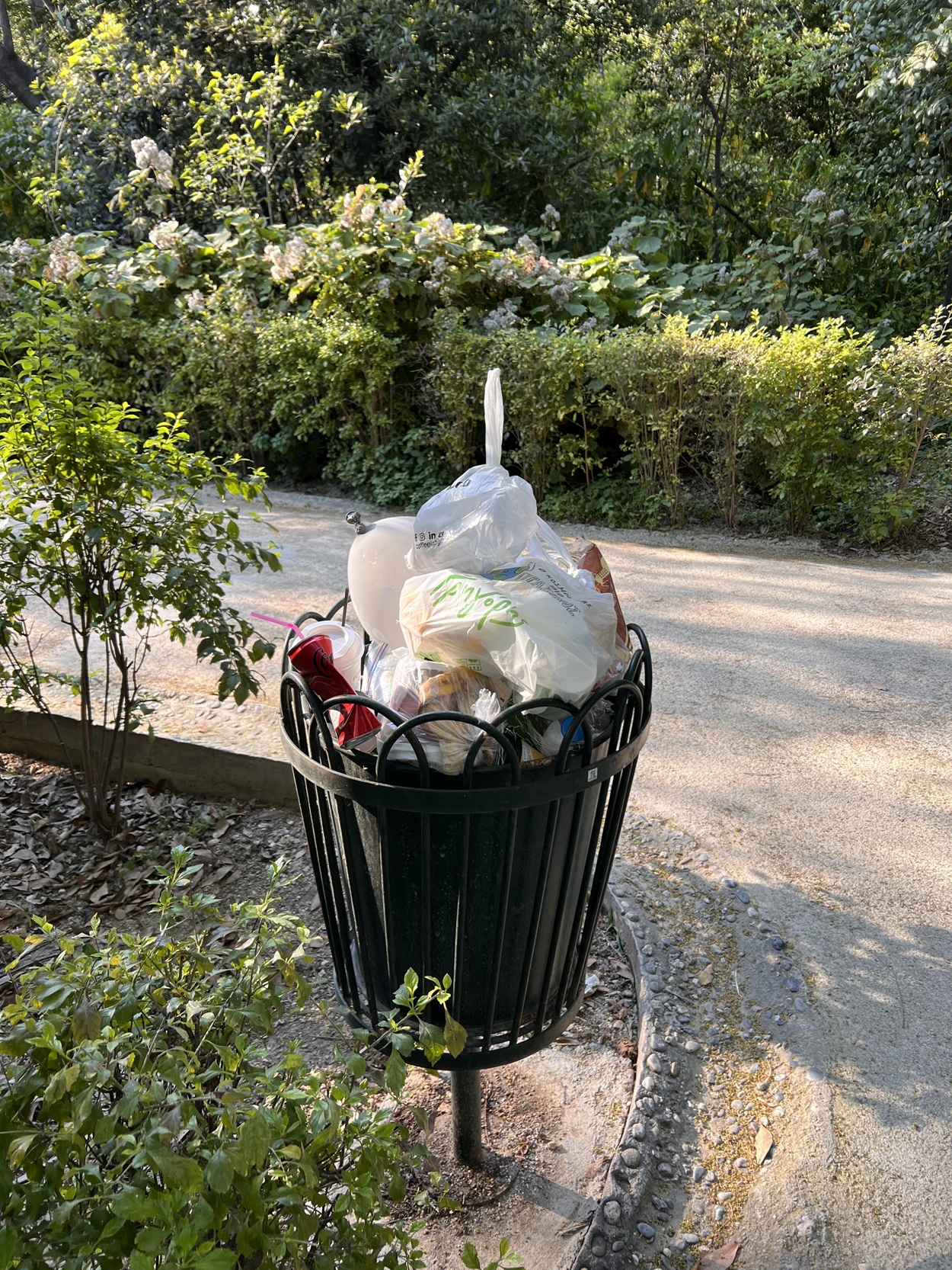 Εθνικός Κήπος σκουπίδια Δούκας δήμαρχος 