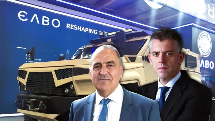 Ο Γενικός Διευθυντής της ΕΛΒΟ, Αντώνης Βιτετζάκης  και ο  Διευθύνων Σύμβουλος του Ομίλου Κοπελούζου, Χρήστος Κοπελούζος