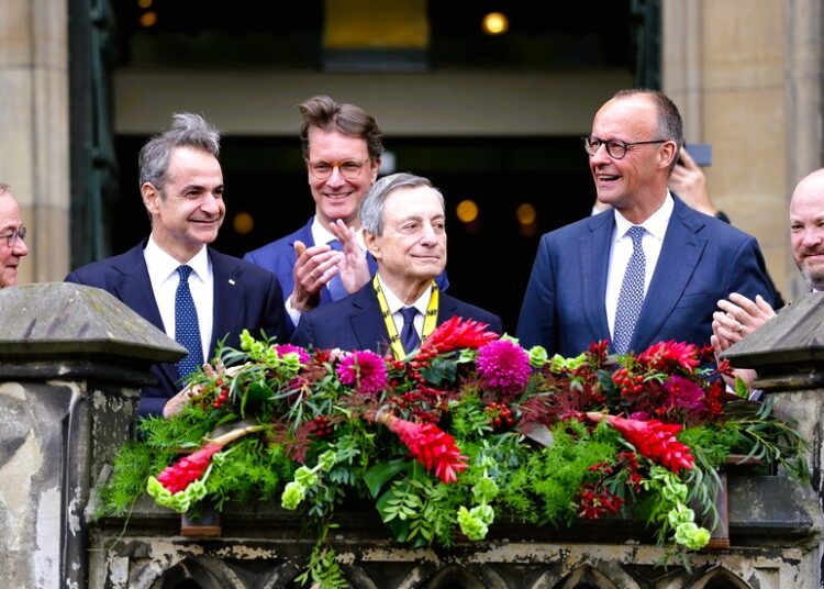 Άαχεν: Μήνυμα Μητσοτάκη για άμυνα, οικονομία και στρατηγική αυτονομία της Ευρώπης