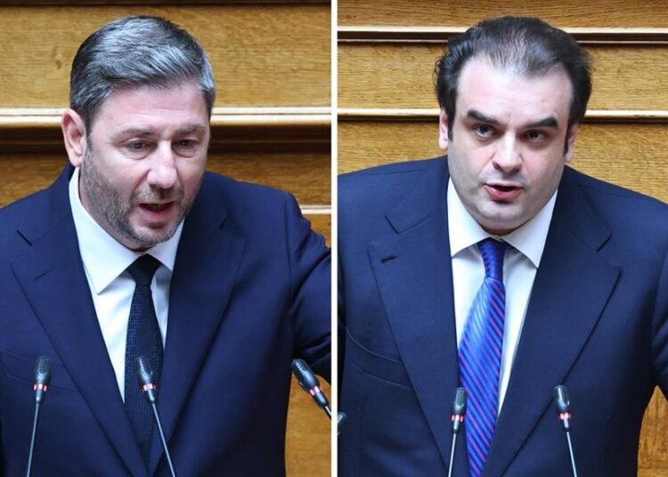 Βουλή: Ανταλλαγή πυρών Ανδρουλάκη – Πιερρακάκη για δάνεια, Τσίπρα και μνημόνια