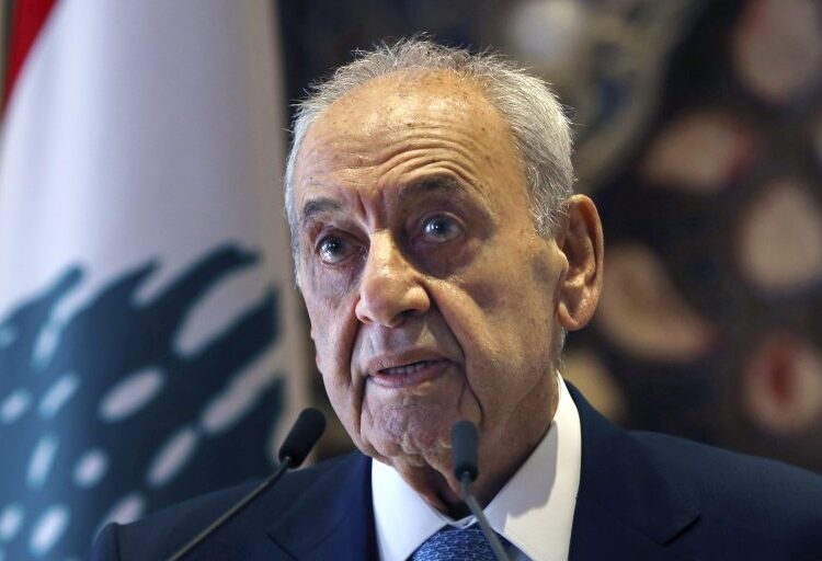 Λίβανος: Ο Ναμπίχ Μπερί αμφισβητεί τη συμφωνία με το Ισραήλ – «Οδηγεί σε πόλωση και δεν θα εφαρμοστεί»