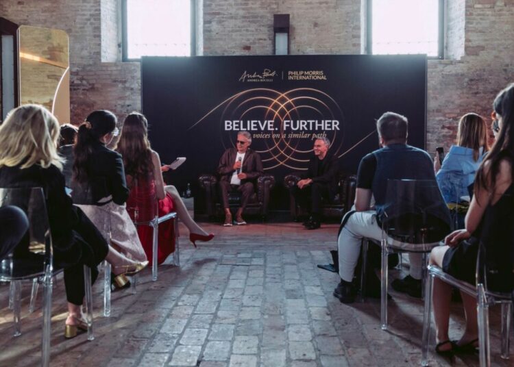 Philip Morris International και Andrea Bocelli παρουσιάζουν την πλατφόρμα «Believe. Further»
