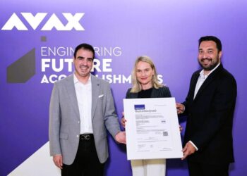 AVAX: Πιστοποίηση BIM από TÜV NORD και «άλμα» στον ψηφιακό μετασχηματισμό των κατασκευών